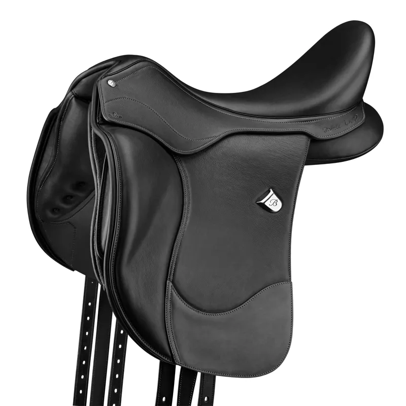 Bates Isabell Icon Classic Dressage Saddle - Black